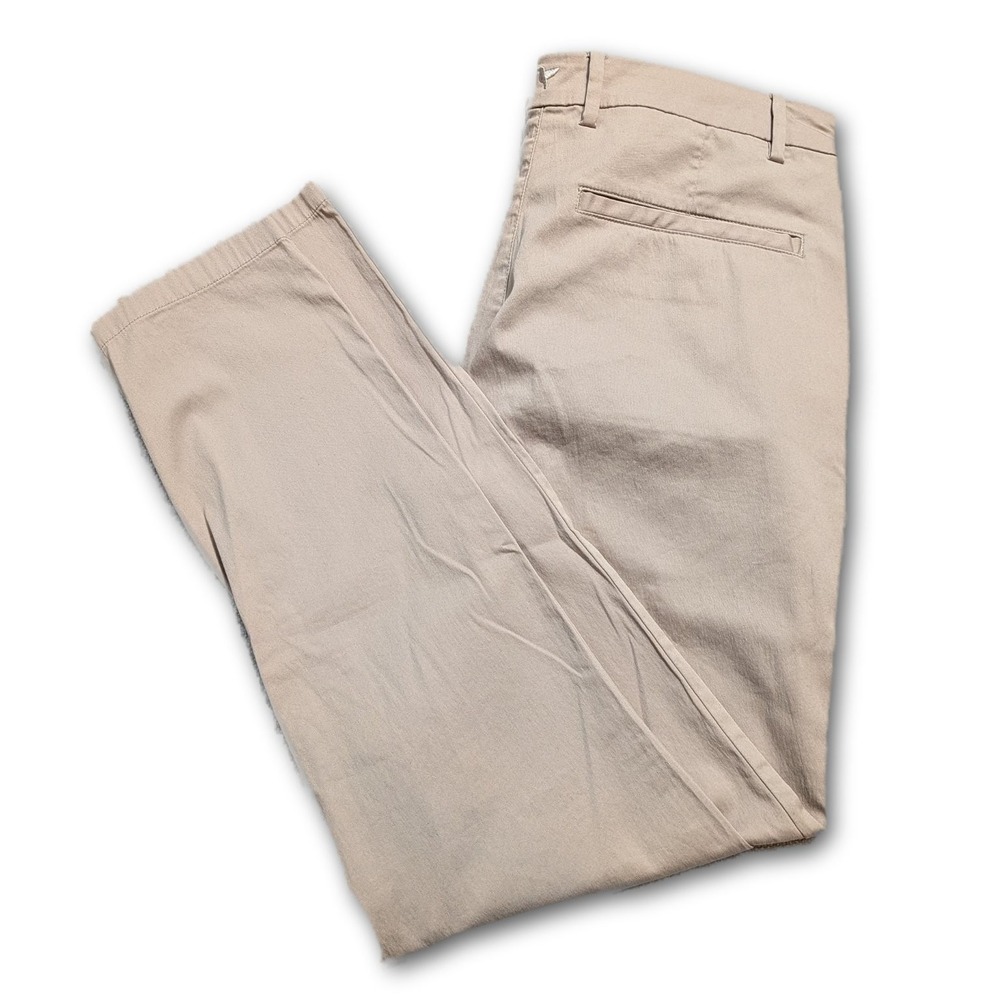Birddogs Mens Pants Khaki 32x30 Chino Stretch Pockets Zipper Regular Cotton